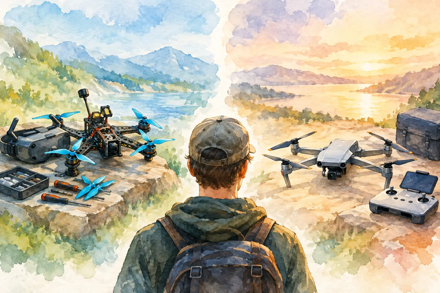 FPV Kits Versus RTF Drones for New Pilots